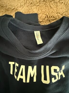 Jerzees Navy TEAM USA Olympics Graphic Sweatshirt